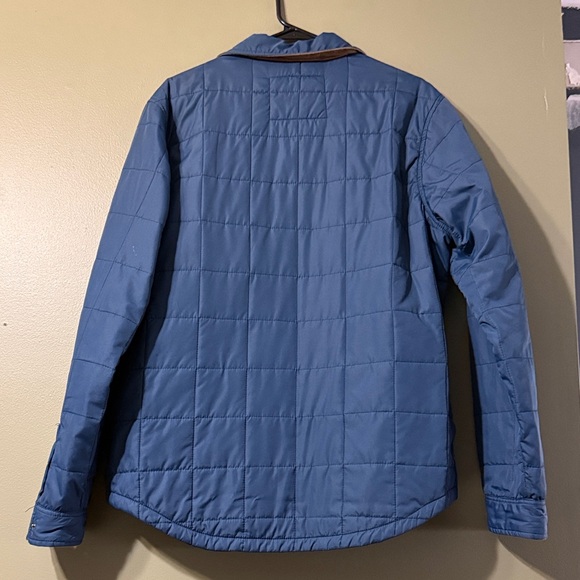 VISSLA Navy Quilted Shirt Jacket - Picture 2 of 3
